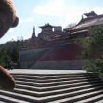 Bearsac in front of Summer Palace