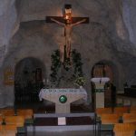 Internal photo of Sziklatemplom (Cave Church)