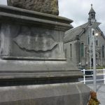 Bearsac sat beside the Limerick Treaty Stone