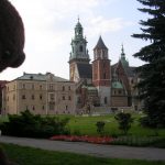 Bearsac beside Wawel Royal Castle
