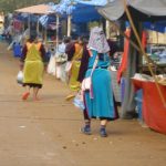 Karen hill tribe women Soppong market.