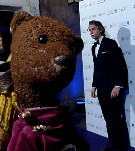 Bearsac in foreground of George Lamb