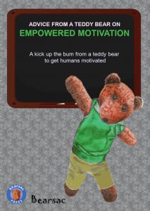 Book cover Advice from a Teddy Bear on Empowered Motivation
