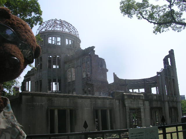 Bearsac by Gembaku Dome, Hiroshima
