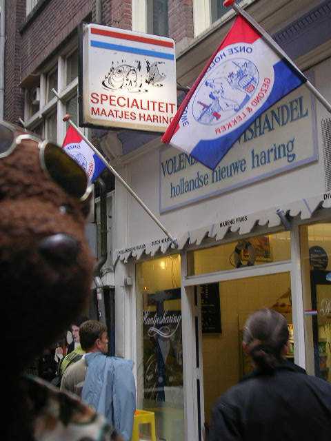 Photo of Bearsac outside a shop