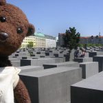 Bearsac beside the Holocast Memorial