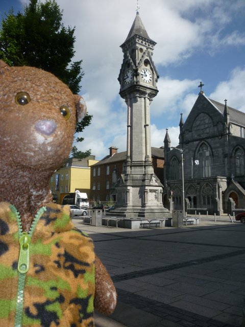 Bearsac beside Limerick Clock Tower