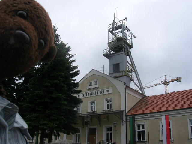 Bearsac beside the salt mine.