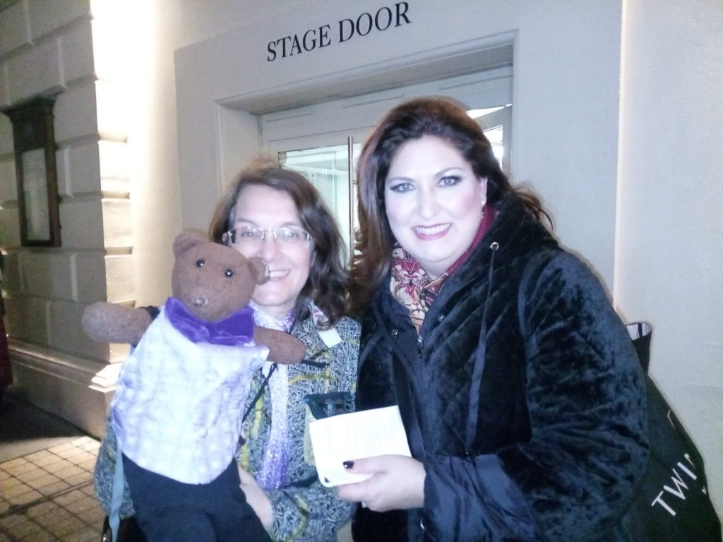 Bearsac and Debra with Anna Pirrozzi