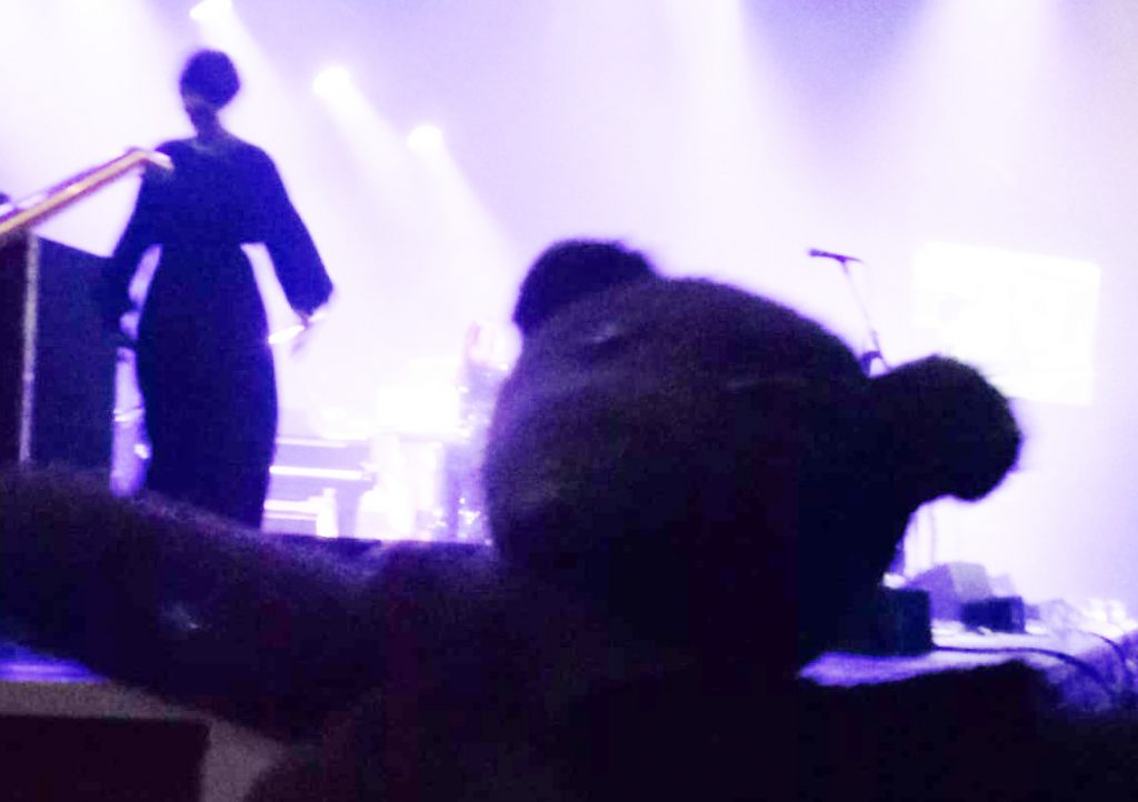 Bearsac appearing to have Debsy Wykes on his arm by use of perspective