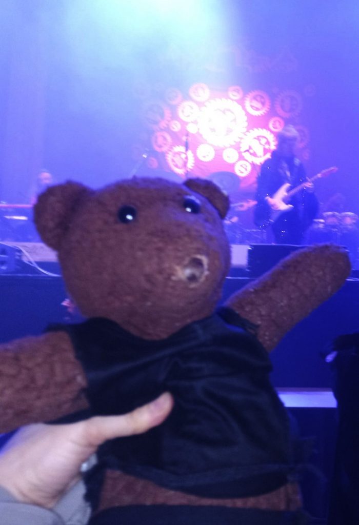 Bearsac in foreground of Simon Bartholomew