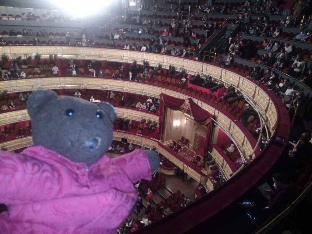 Bearsac inside Teatro Real