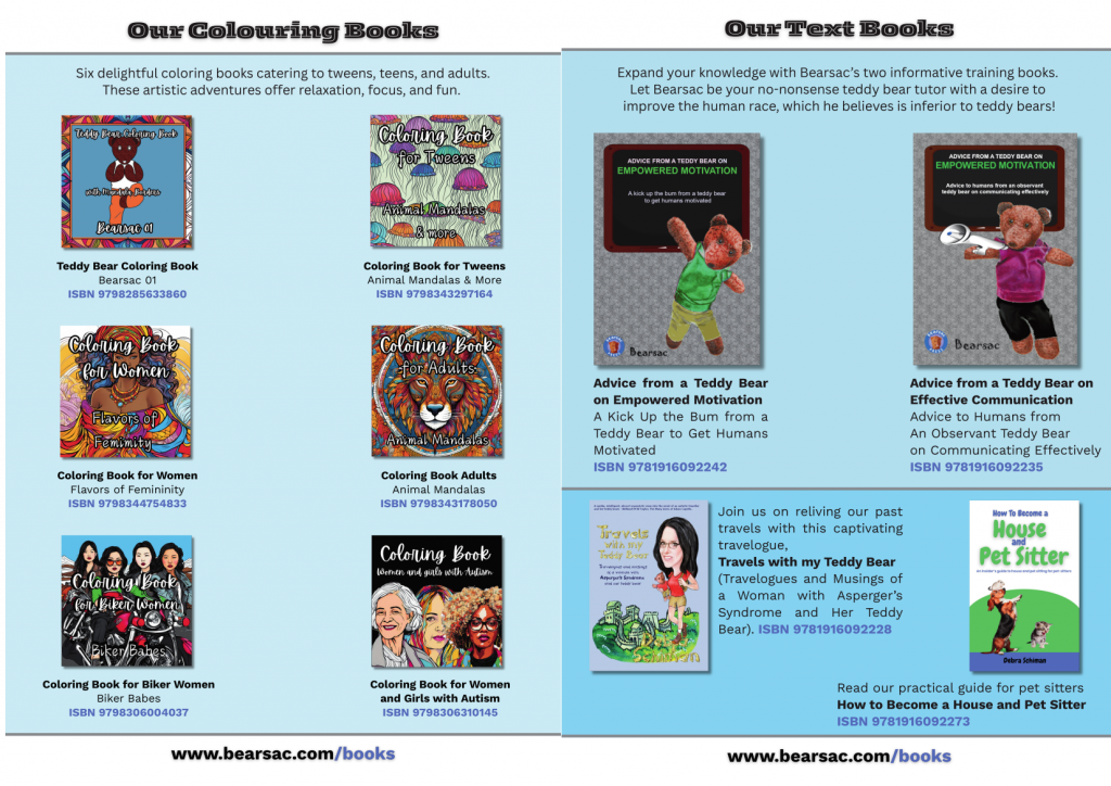 Imgae of flyer with book cover and blurb